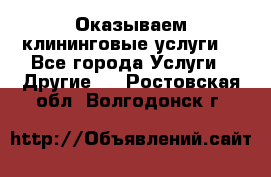 Оказываем клининговые услуги! - Все города Услуги » Другие   . Ростовская обл.,Волгодонск г.